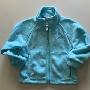 Little girls, Columbia jacket, size 4–5.